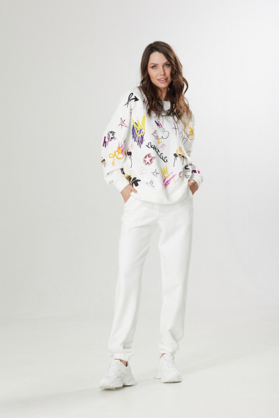 Брюки MG Wear 4101-1 экрю - фото 1