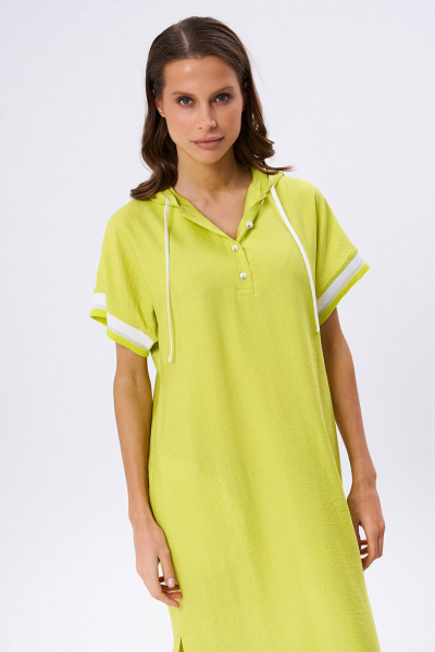 Платье KaVaRi 1078.1 яблоко - фото 4