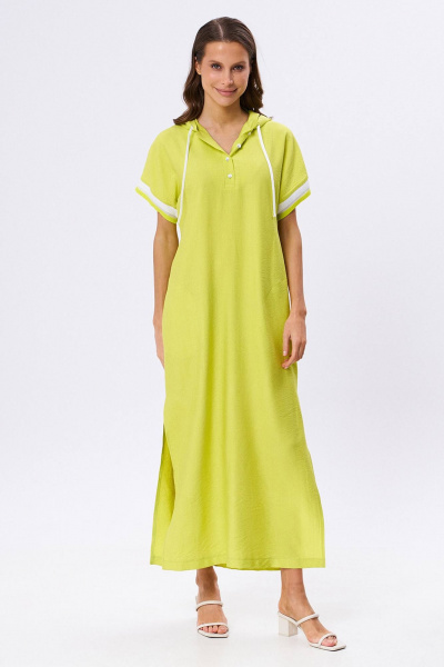 Платье KaVaRi 1078.1 яблоко - фото 3