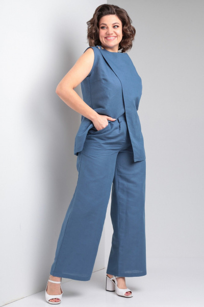 Брюки, туника Celentano lite 5030.1 синий - фото 14