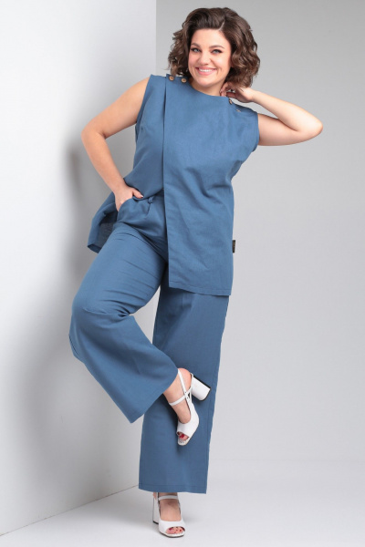 Брюки, туника Celentano lite 5030.1 синий - фото 13