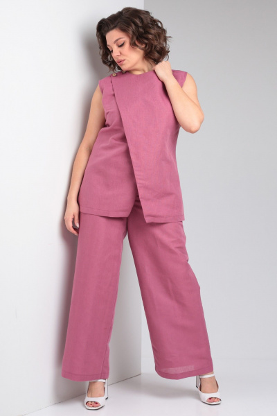 Брюки Celentano lite 5033.2 малиновый - фото 7