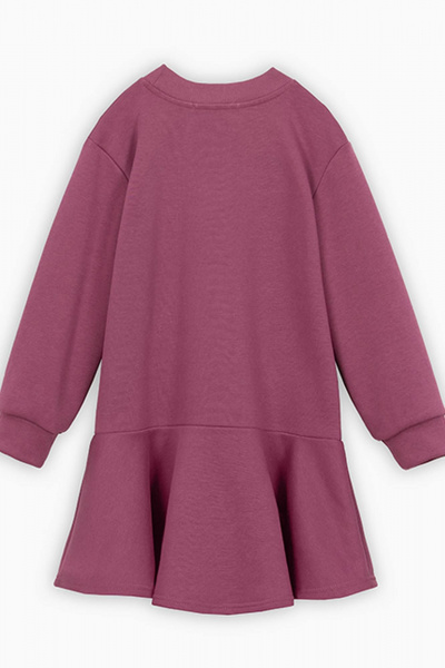 Платье А-образное с карманами и принтом Bell Bimbo 232060 бордо - фото 2