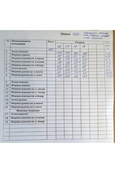 Платье Runella 1628 синий - фото 6