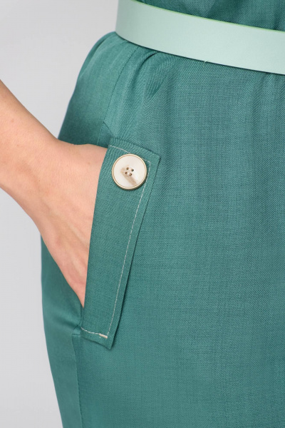 Платье Мишель стиль 1186 нефритовый - фото 6