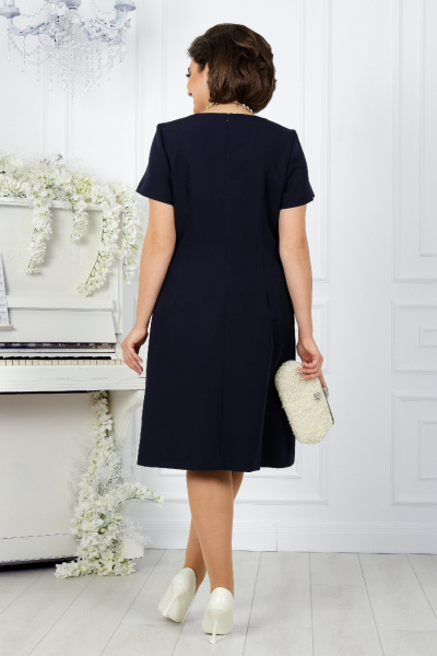 Кардиган, платье Ninele 5988 синий - фото 12