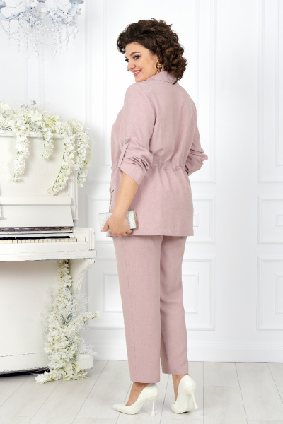Брюки, жакет, майка Ninele 7402 пудра - фото 12
