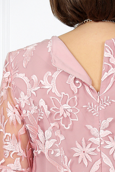 Платье Ninele 7436 розовый - фото 14