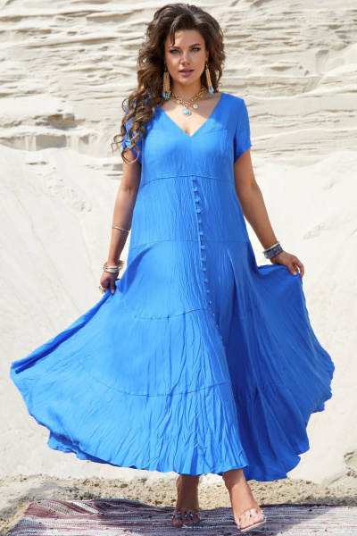 Платье Vittoria Queen 21123 василек - фото 3