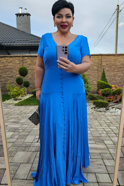 Платье Vittoria Queen 21123 василек - фото 5