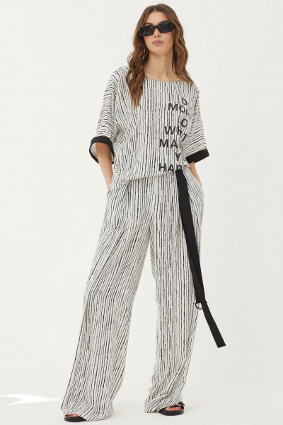 Блуза, брюки Lyushe 3767 - фото 1