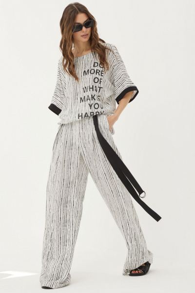 Блуза, брюки Lyushe 3767 - фото 2