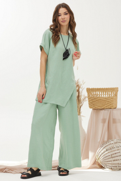 Блуза, брюки Lyushe 3777 - фото 9