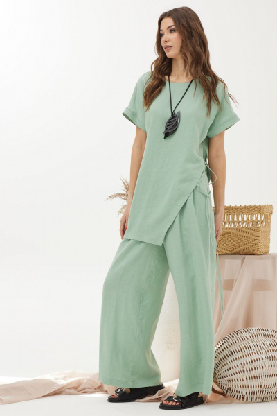 Блуза, брюки Lyushe 3777 - фото 8