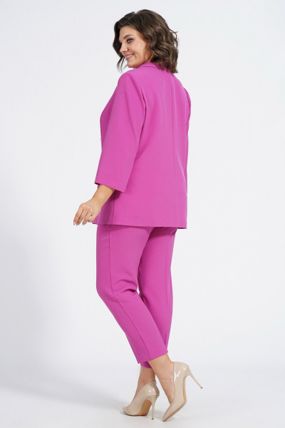 Блуза, брюки, жакет Пинск-Стиль 137 фуксия - фото 3