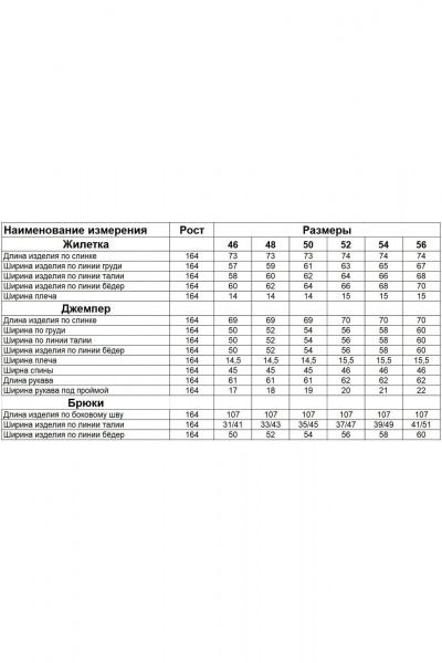 Брюки, джемпер, жилет Диомант 1888 - фото 6