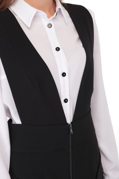 Сарафан Karina deLux B-247 черно-белый - фото 5