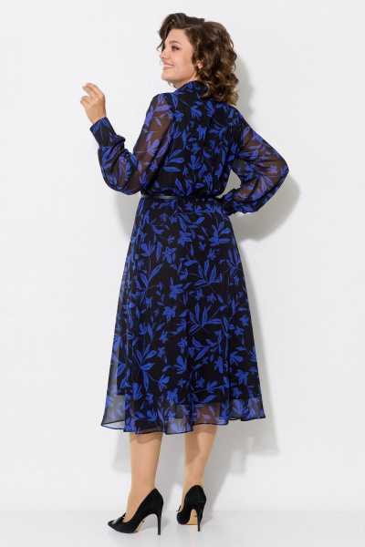 Жилет, платье Koketka i K 1073 василек - фото 11