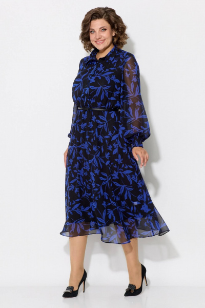 Жилет, платье Koketka i K 1073 василек - фото 8