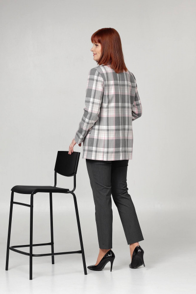 Жакет Соджи 583 серый - фото 6