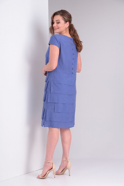 Платье Rishelie 944 джинс - фото 2