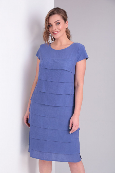 Платье Rishelie 944 джинс - фото 3