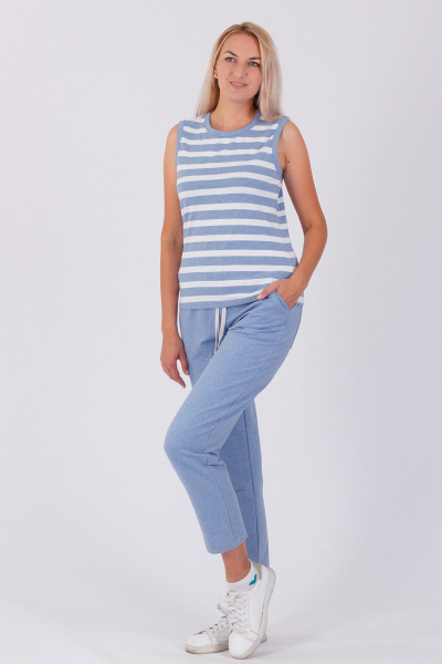 Брюки Belarusachka У6016С джинс - фото 2