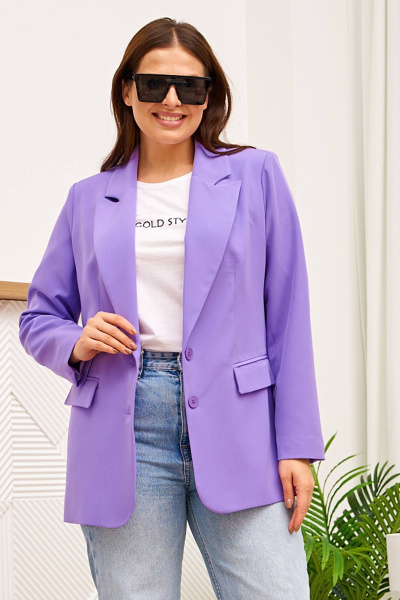 Жакет Gold Style 2545-1 лаванда - фото 1