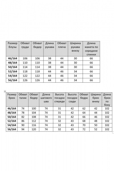 Блуза, брюки Karina deLux M-1207 черный/бежевый - фото 5