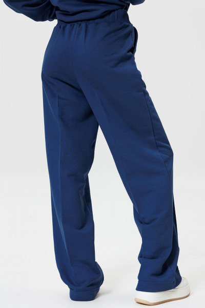 Брюки спортивные из хлопка с стрелками и поясом GO F2065/20-01. 170-176 - фото 2