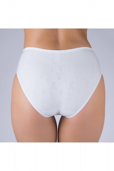 Трусы из трикотажа, мягкое эластичное полотна Verally 1076-4 белый - фото 2