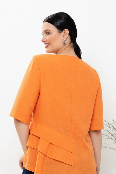 Блуза и брюки из текстиля с воланами и карманами Lissana 4907 - фото 6