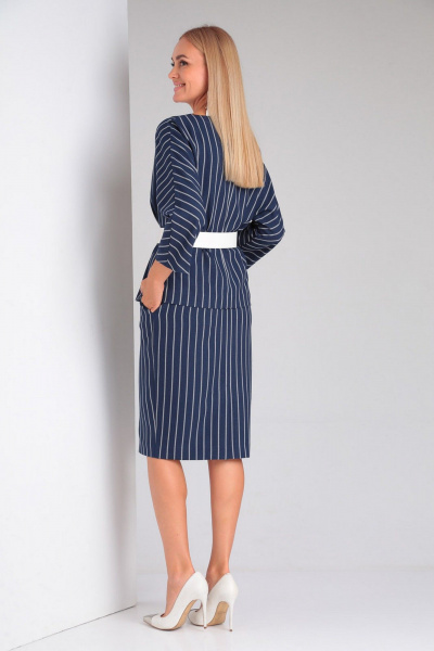 Комплект блузки и юбки из текстиля, деловой стиль Gamma Gracia 601-а - фото 4