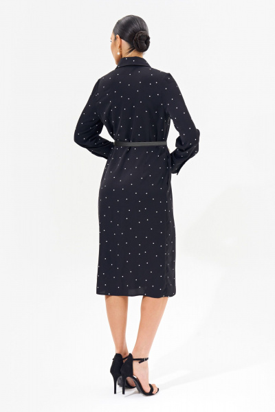 Легкое платье-рубашка с карманами и воротником FOXY FOX 1555 - фото 3