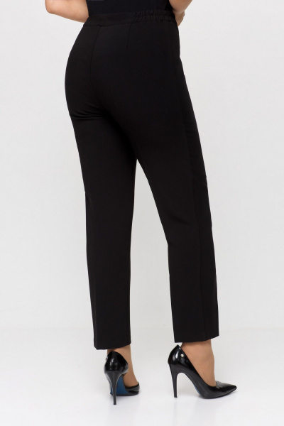 Зауженные классические брюки из текстиля с резинкой по поясу Svetlana-Style 1920 - фото 2