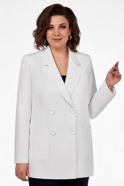 Жакет Магия Стиля М-5005 белый - фото 1