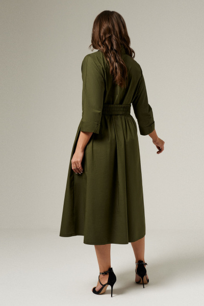 Платье Панда 141883w хаки - фото 4