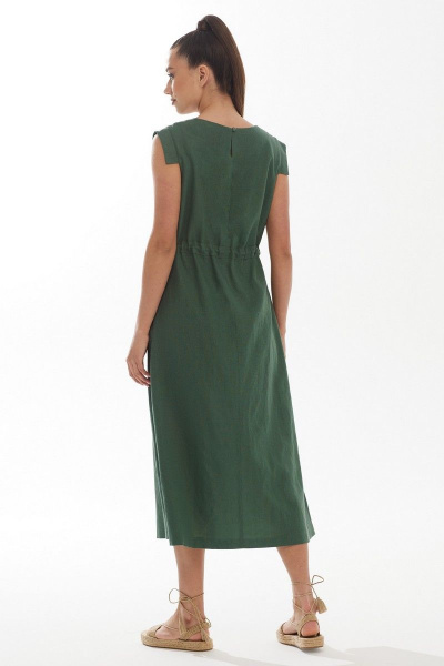 Платье Galean Style 894.1 хаки - фото 6