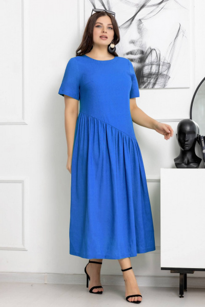 Платье Gold Style 2559 голубой - фото 9