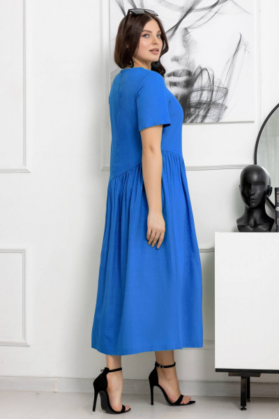 Платье Gold Style 2559 голубой - фото 4