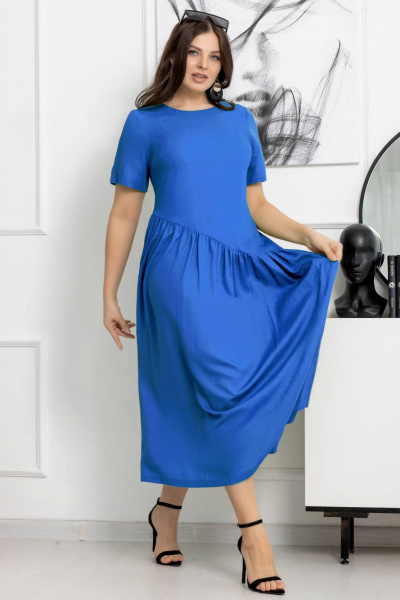 Платье Gold Style 2559 голубой - фото 2