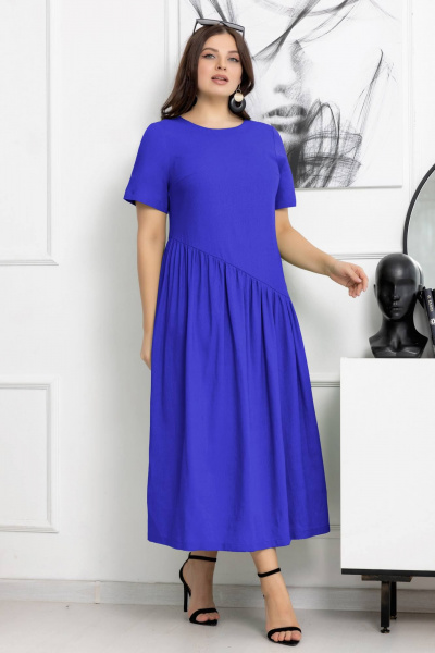 Платье Gold Style 2559 синий - фото 7