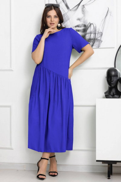 Платье Gold Style 2559 синий - фото 6
