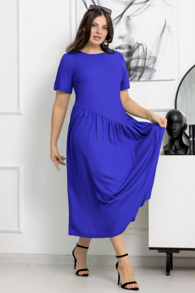 Платье Gold Style 2559 синий - фото 4