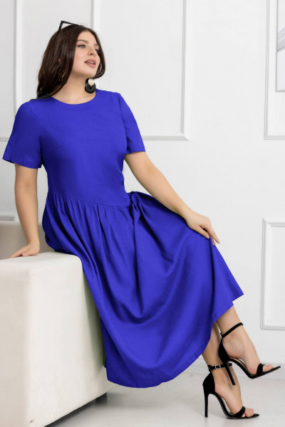 Платье Gold Style 2559 синий - фото 3