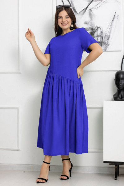 Платье Gold Style 2559 синий - фото 1
