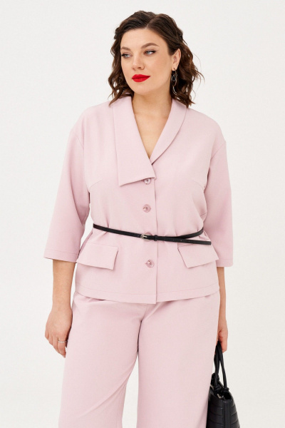 Брюки, жакет Almirastyle 333 пудра - фото 5