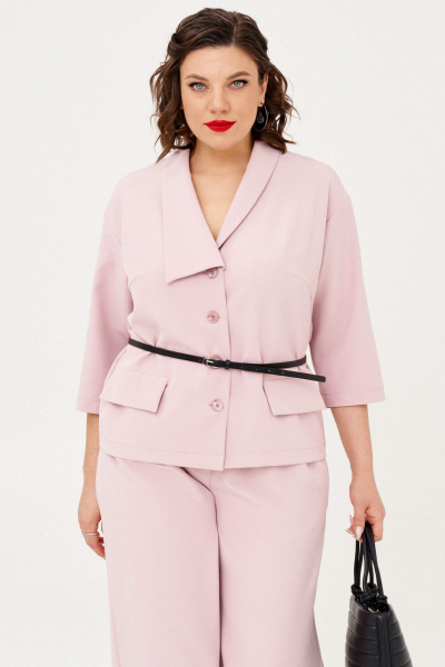 Брюки, жакет Almirastyle 333 пудра - фото 3