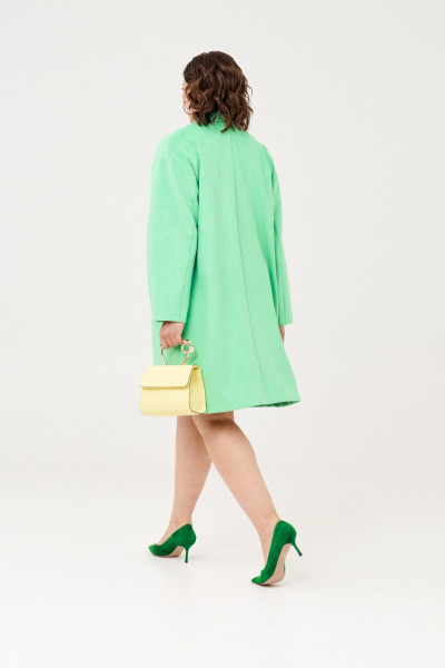 Кардиган женский демисезонный трикотажный с застежкой Almirastyle 335 зеленый - фото 6