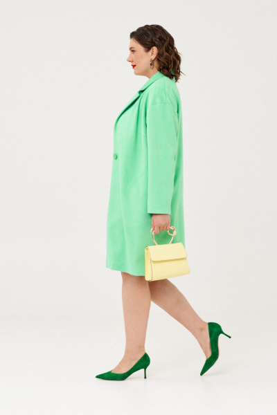 Кардиган женский демисезонный трикотажный с застежкой Almirastyle 335 зеленый - фото 5